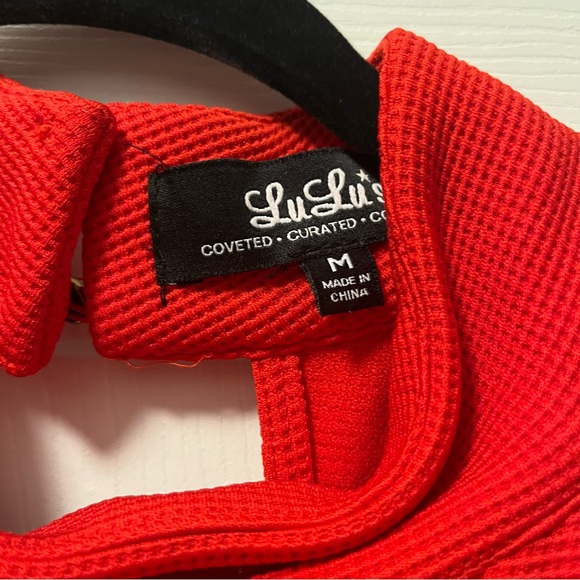 Lulu’s Red Dress - Picture 4 of 5